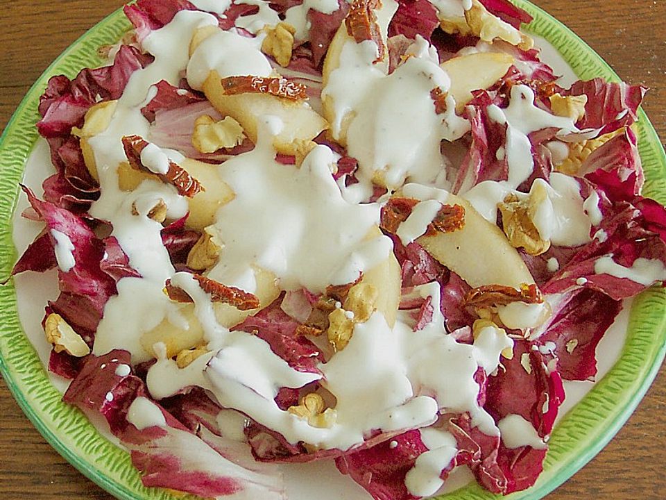 Radicchio - Birnen Salat| Chefkoch