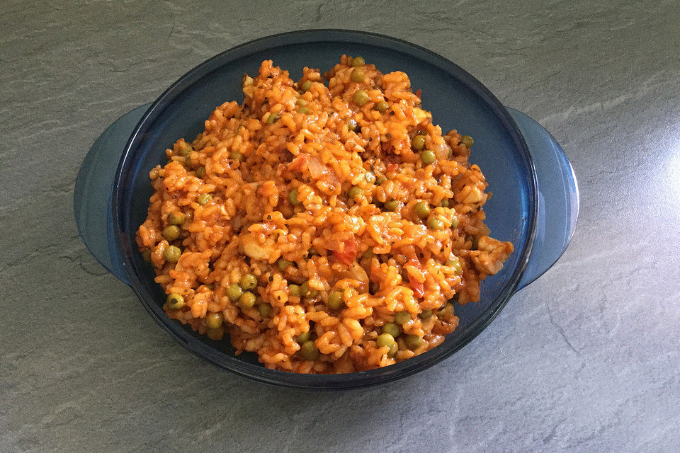 Tomaten - Risotto mit Basilikum