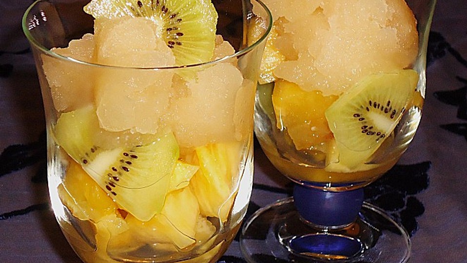 Caipirinha Sorbet mit Ananas von chefkoch