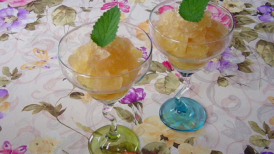 Caipirinha Sorbet mit Ananas von chefkoch