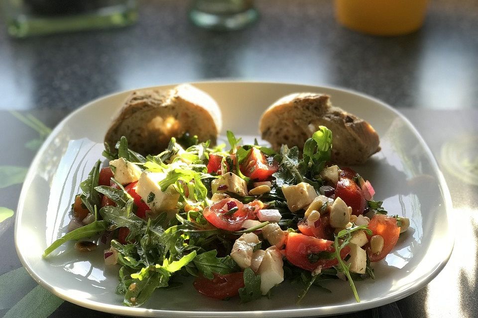 Tomaten - Mozzarella - Salat