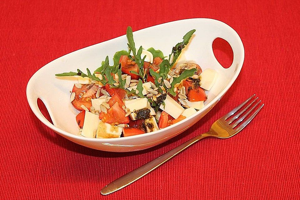 Tomaten - Mozzarella - Salat