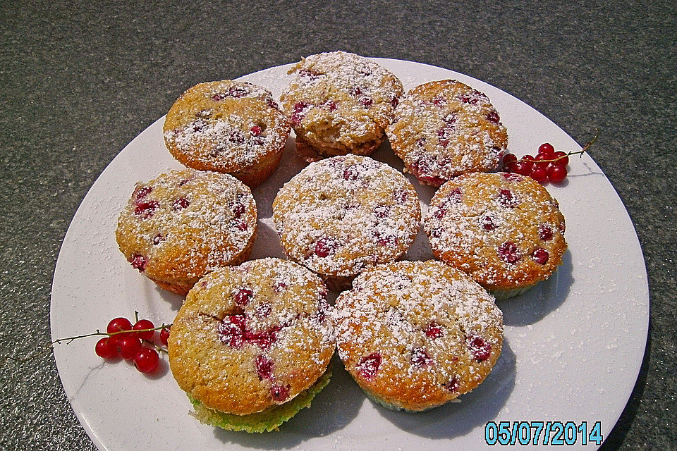 Johannisbeer - Muffins