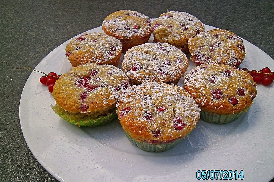 Johannisbeer - Muffins