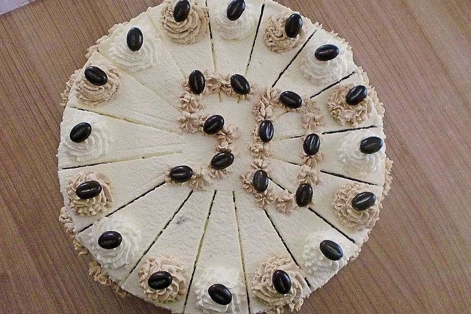 Schnelle Cappuccino - Torte