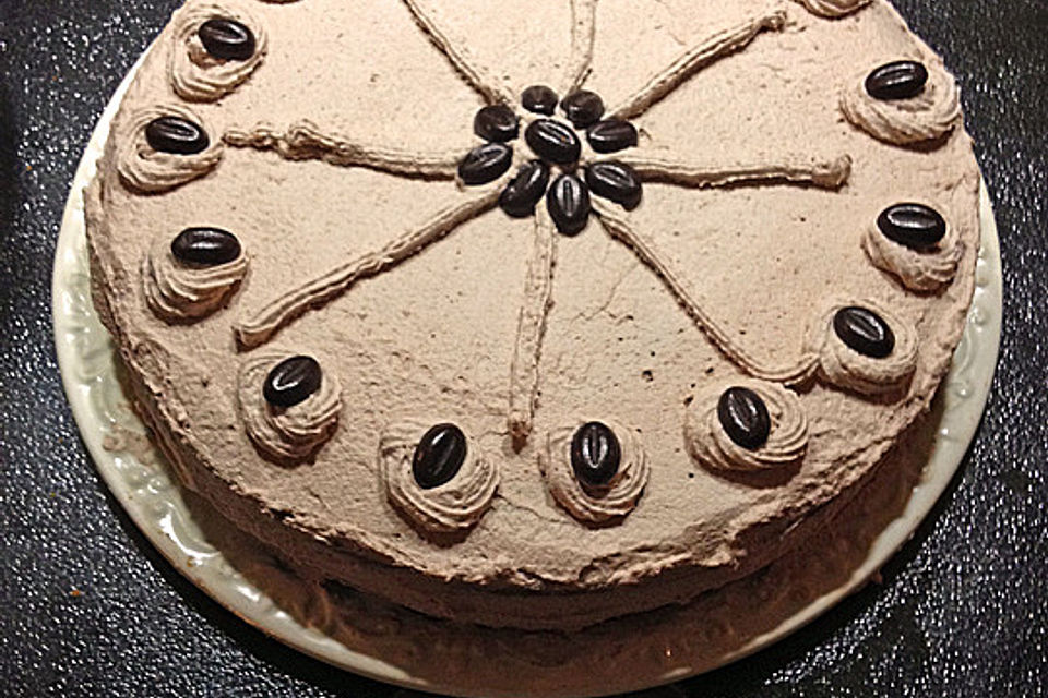 Schnelle Cappuccino - Torte