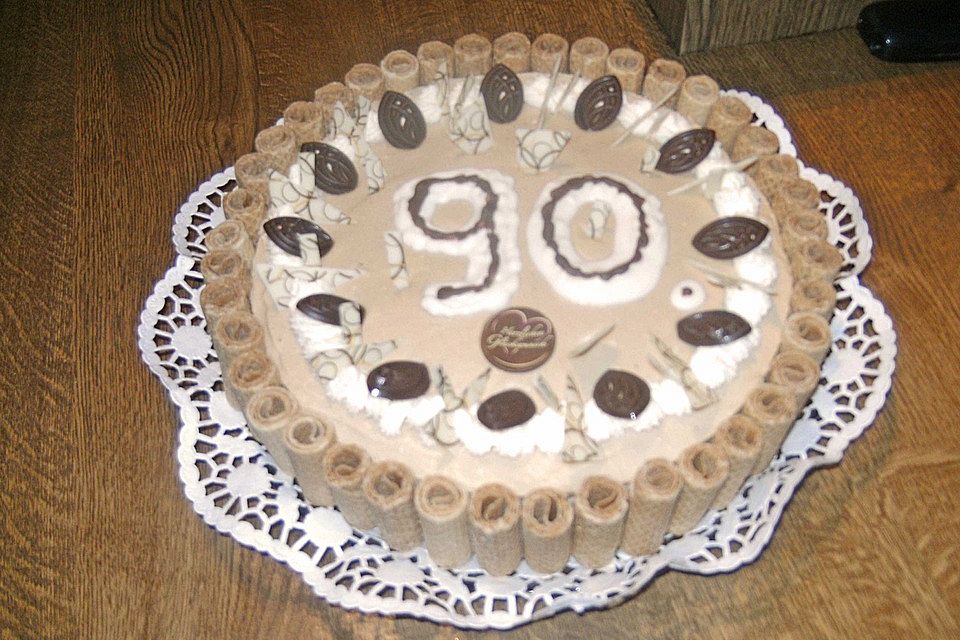 Schnelle Cappuccino - Torte