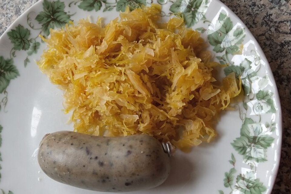 Sauerkraut selbst in Gläsern einmachen