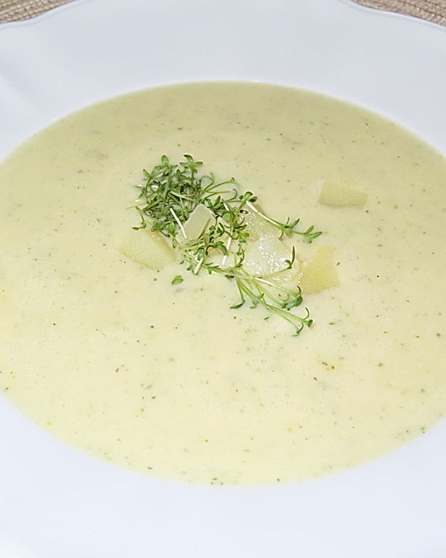 Kartoffel - Kresse - Suppe