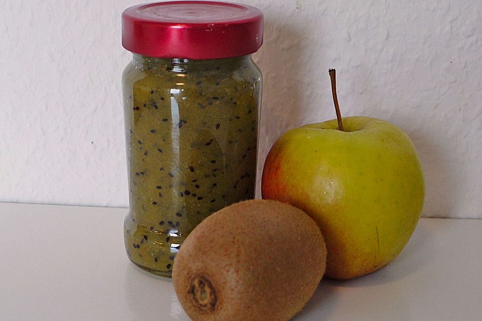 Kiwi Marmelade (ohne Geliermittel)