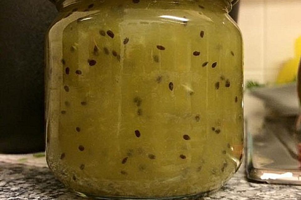 Kiwi Marmelade (ohne Geliermittel)