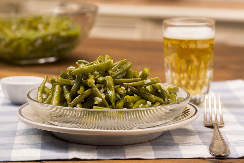 Grüner Bohnensalat