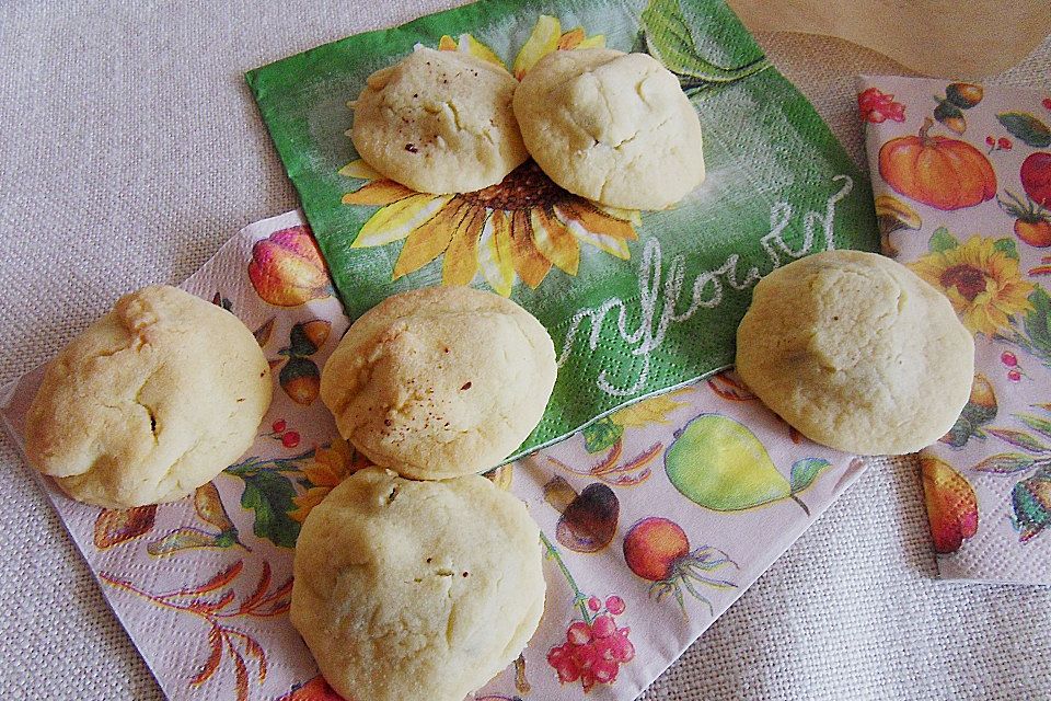 Schokoladenkekse mit weicher Füllung