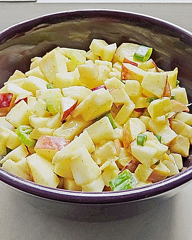 Apfel - Curry - Salat