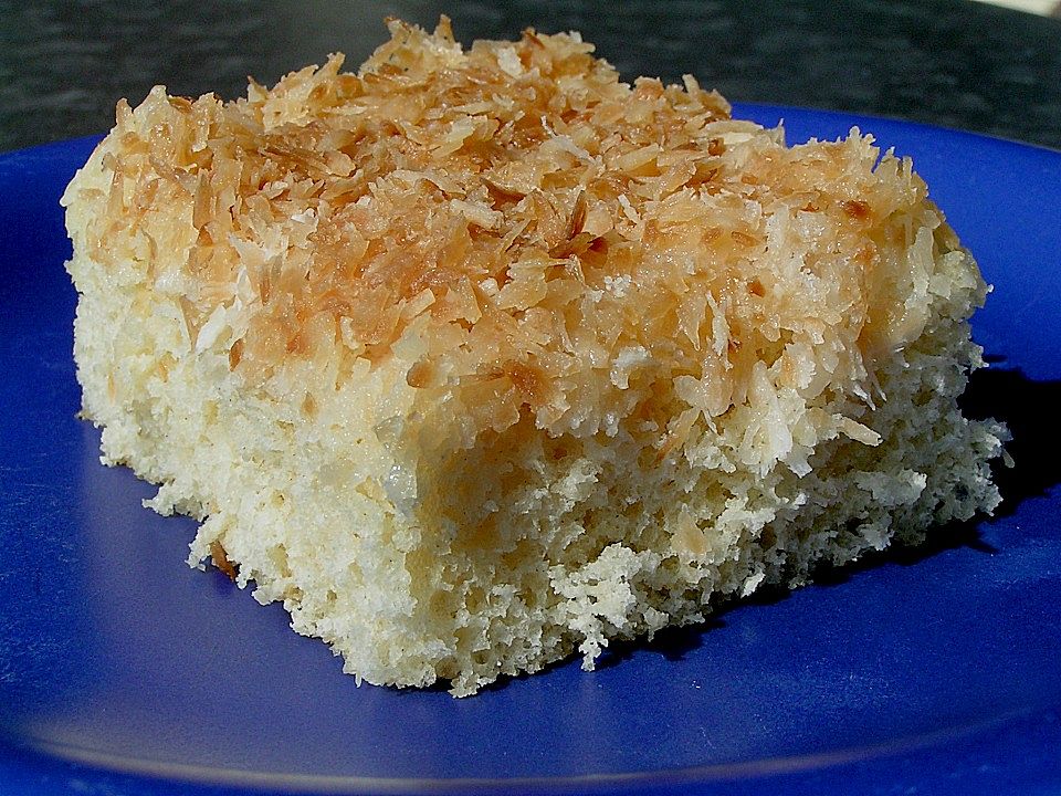 Buttermilch - Kuchen mit Kokos von FlowerBomb| Chefkoch