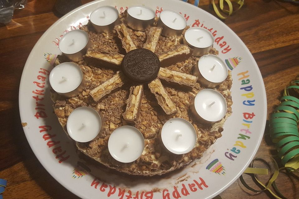 Snickers - Kuchen Snickers - Kuchen