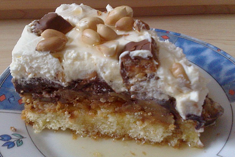Snickers - Kuchen Snickers - Kuchen