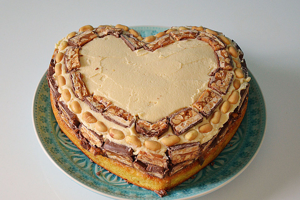 Snickers - Kuchen Snickers - Kuchen