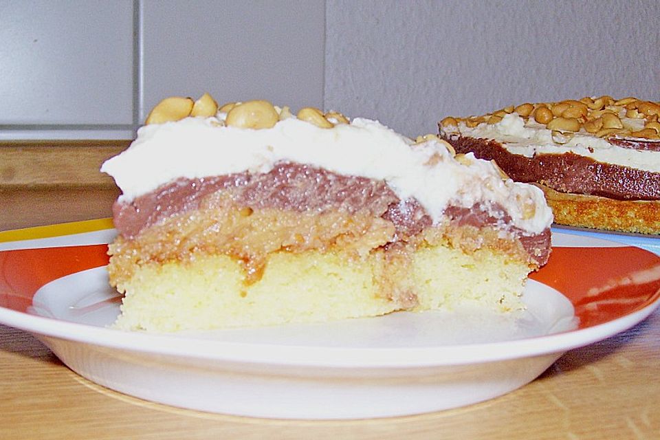 Snickers - Kuchen Snickers - Kuchen
