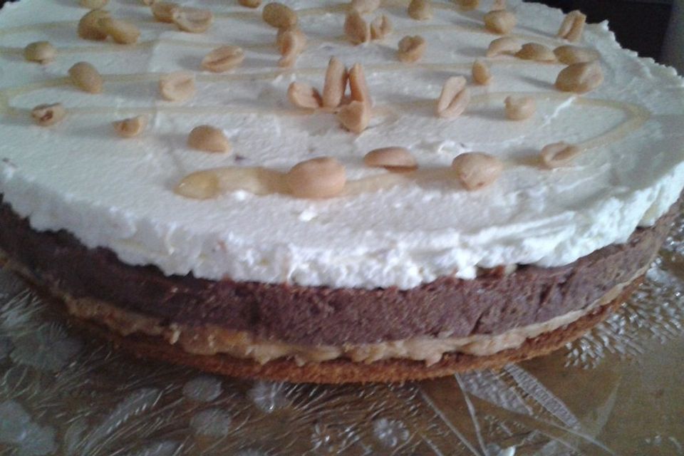 Snickers - Kuchen Snickers - Kuchen