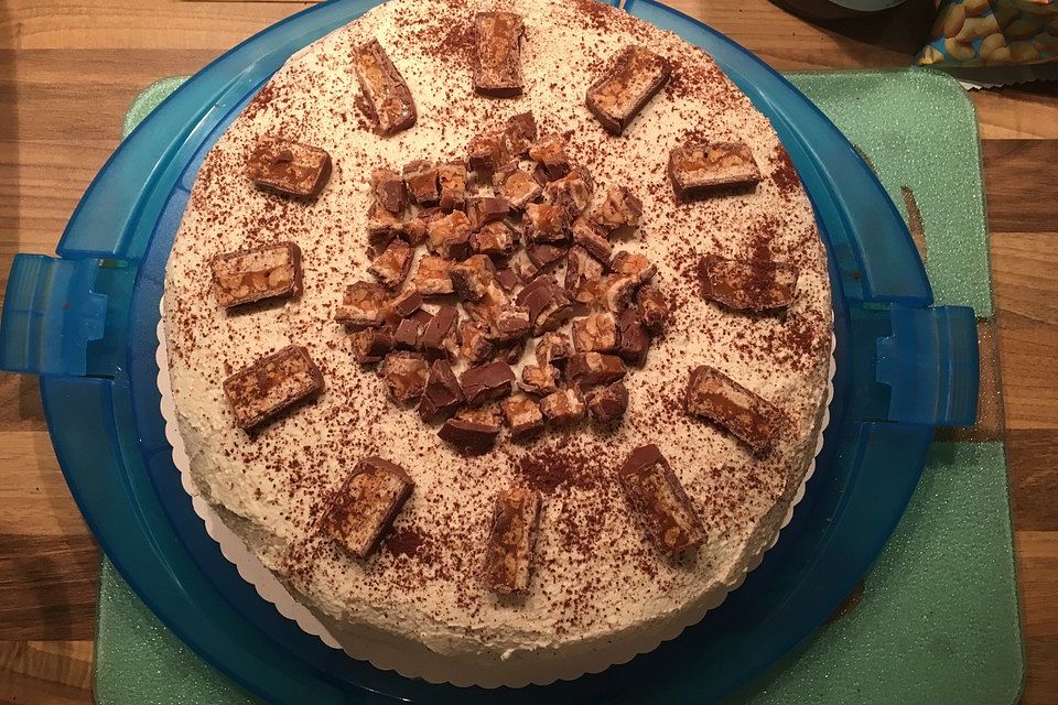 Snickers - Kuchen Snickers - Kuchen