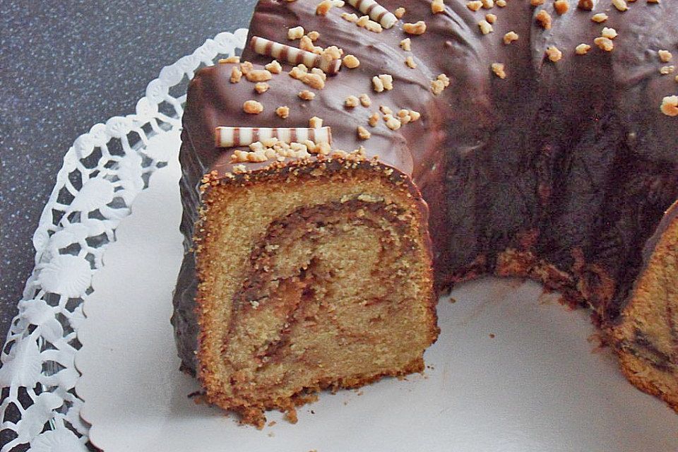 Eierlikör - Kuchen mit Nutella