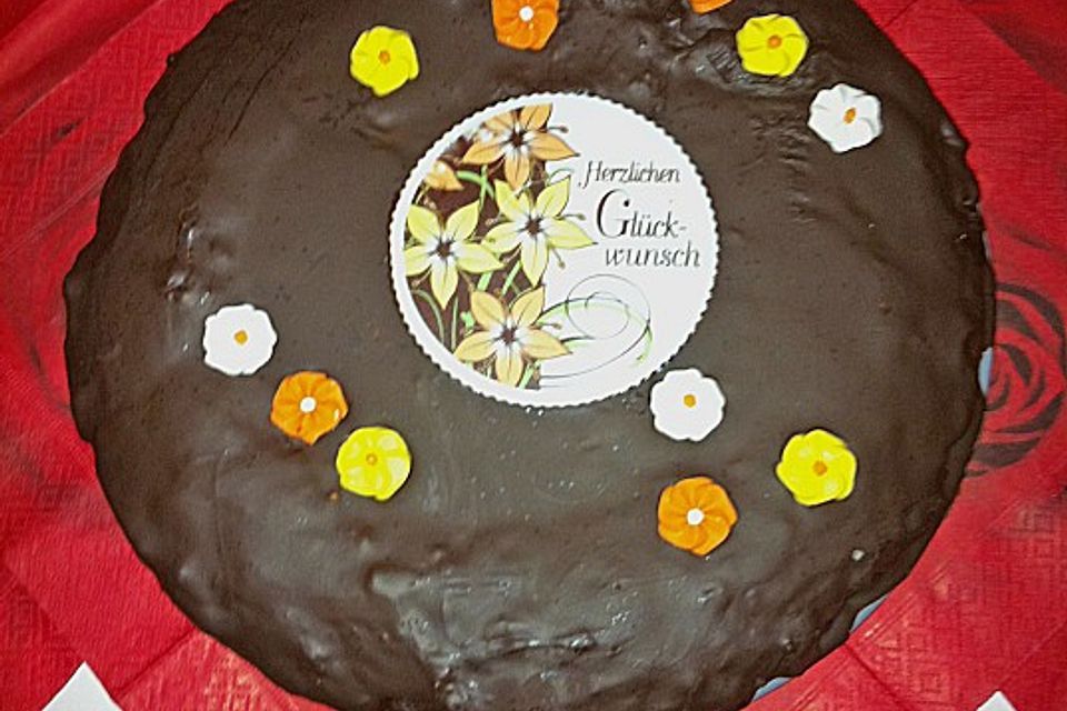 Einfache Sachertorte