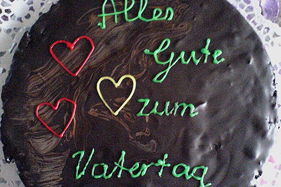 Einfache Sachertorte