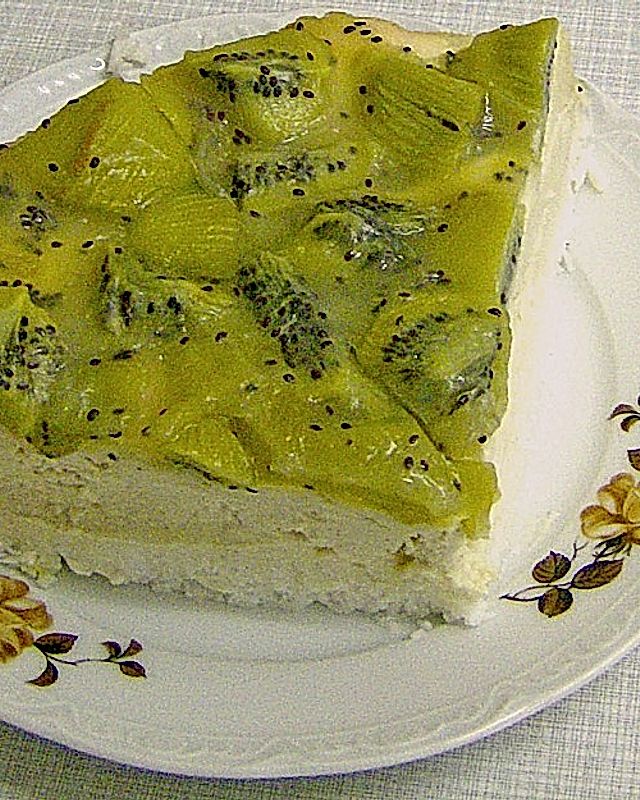 Schmand - Kiwi Torte