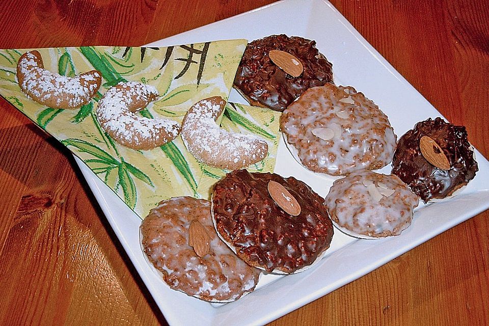 Xaintis Lebkuchen auf Oblaten