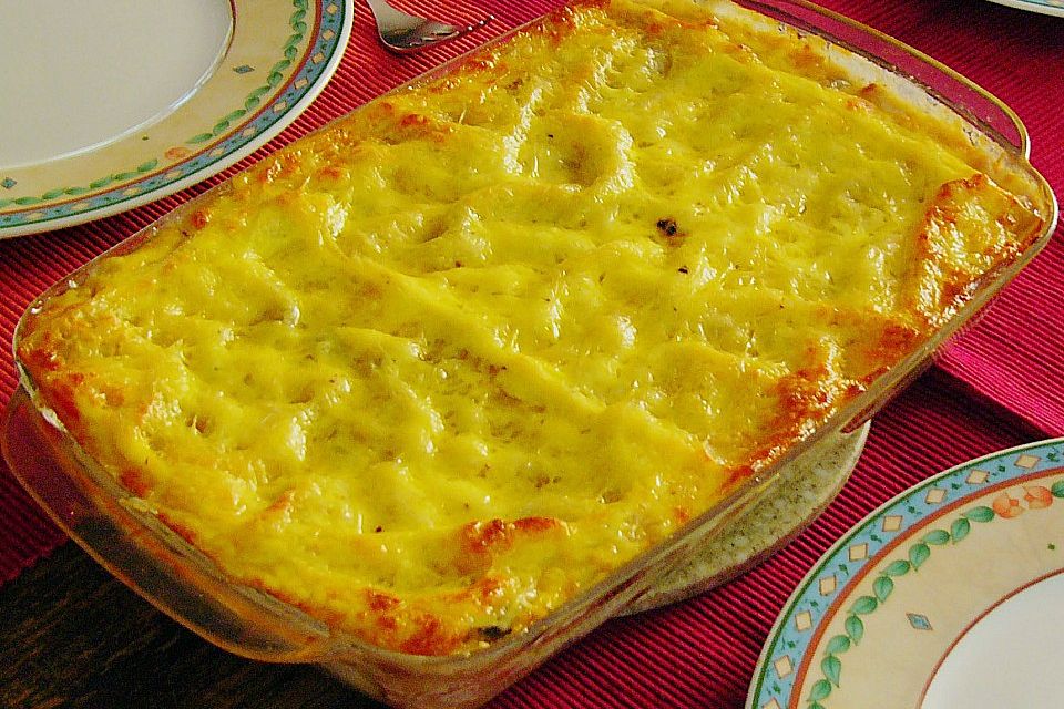 Auberginen Lasagne