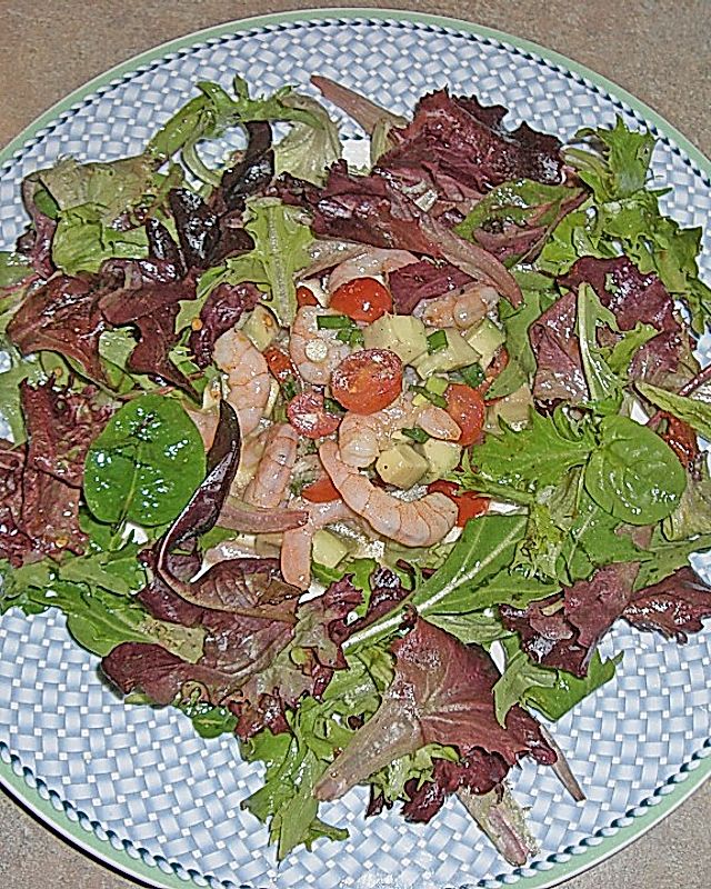 Avocado - Salat mit Krebsfleisch