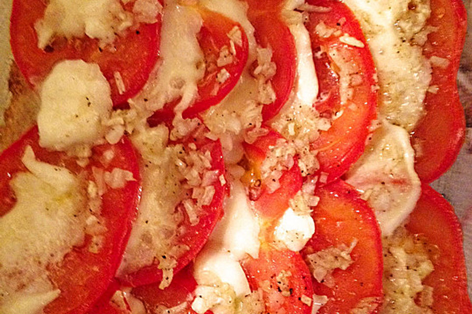 Auflauf mit Tomate - Mozzarella