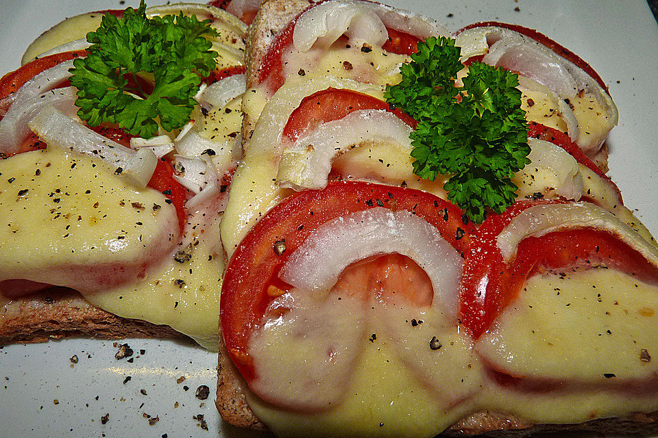 Auflauf mit Tomate - Mozzarella