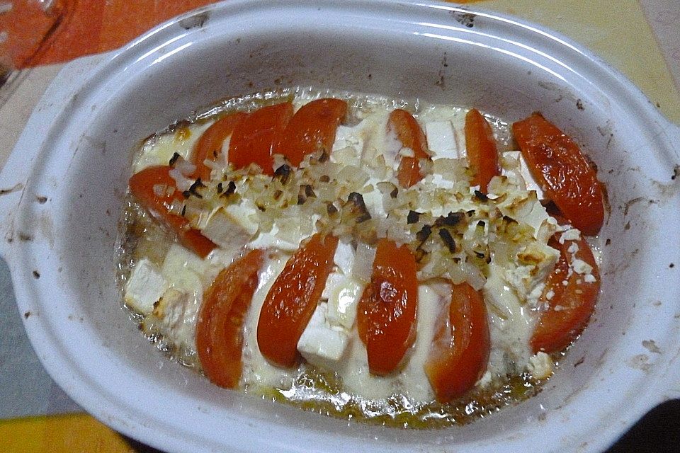 Auflauf mit Tomate - Mozzarella