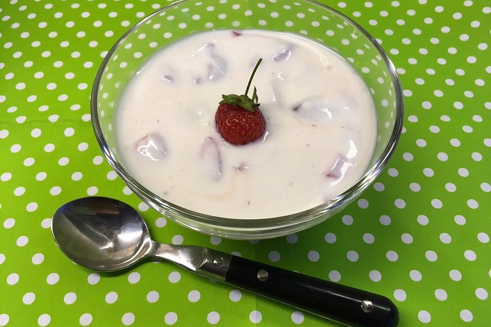 Sommerlicher Früchtejoghurt