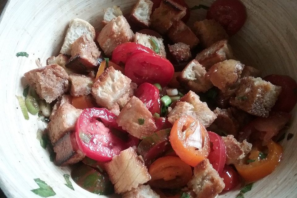 Tomaten - Brot - Salat