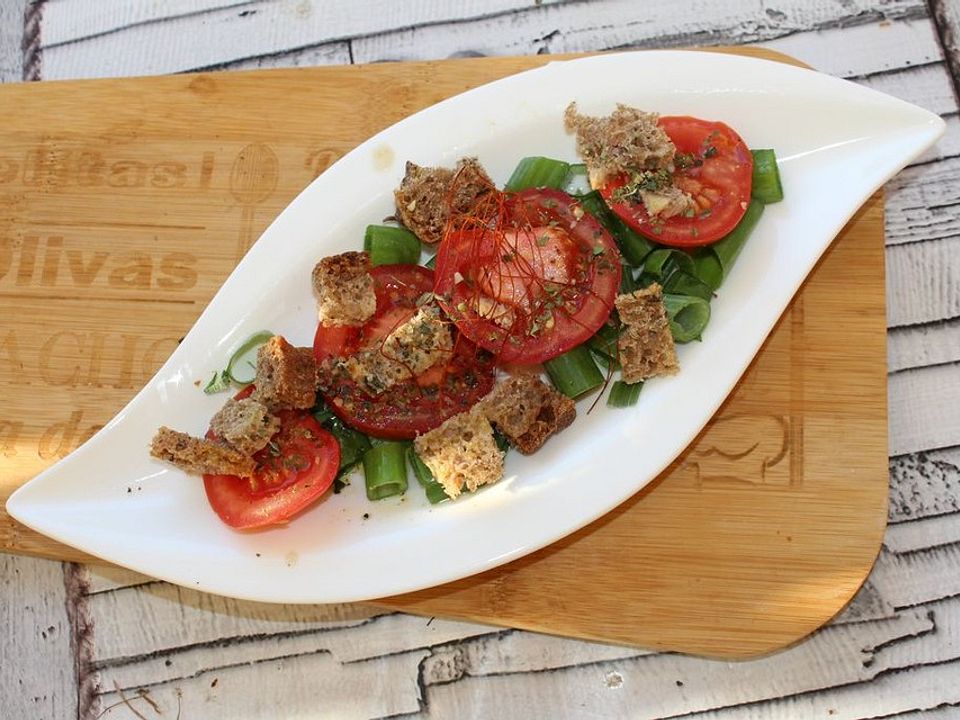 Tomaten - Brot - Salat von pueppi35 | Chefkoch