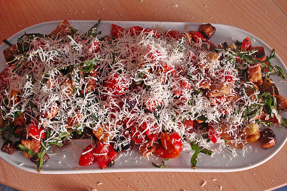 Tomaten - Brot - Salat