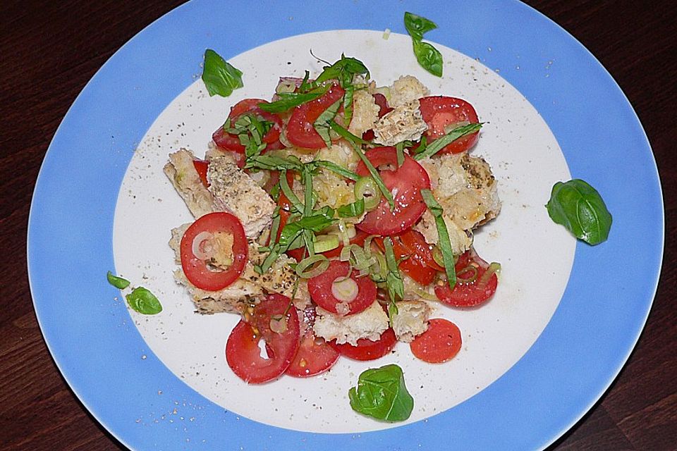 Tomaten - Brot - Salat