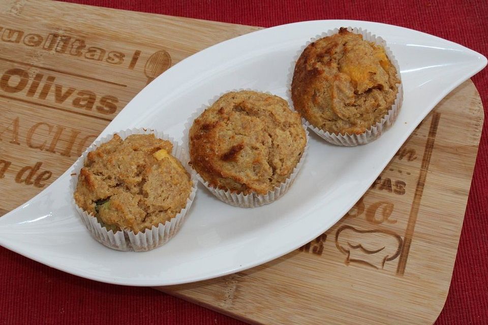 Kaki - Kiwi - Muffins