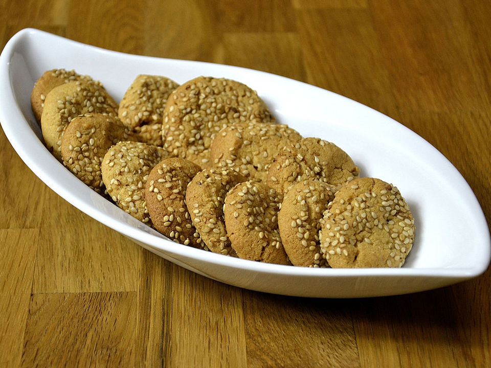 Erdnuss - Sesam - Plätzchen von schmausimausi| Chefkoch