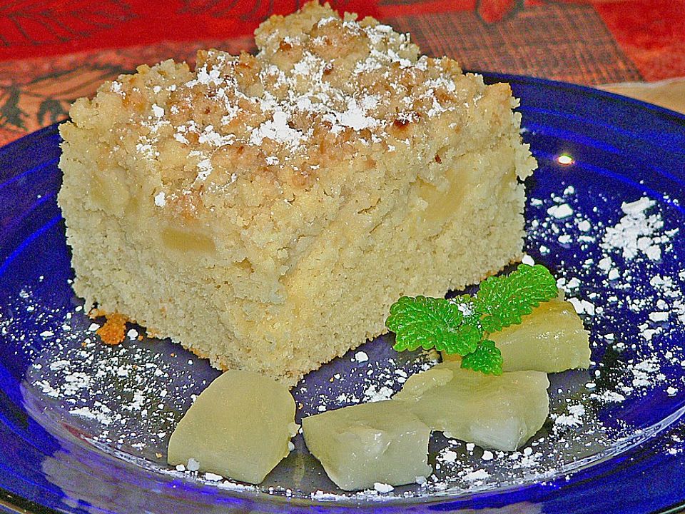 Ananas - Streusel - Kuchen von altbaerli| Chefkoch