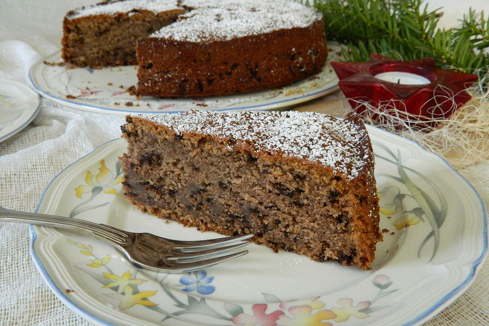 Rotweinkuchen