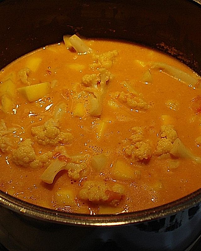 Blumenkohl - Mango - Curry