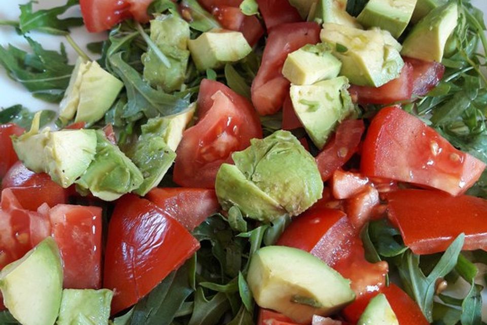 Avocado - Tomaten Salat