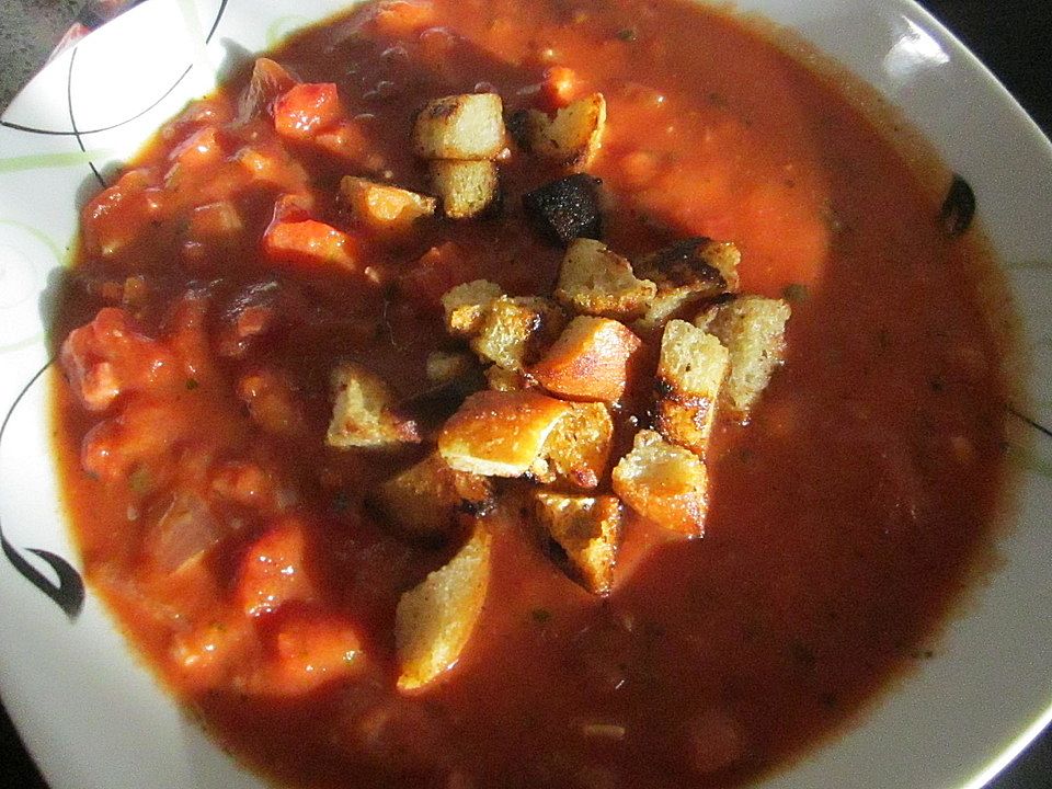 Tomatensuppe - extra würzig| Chefkoch