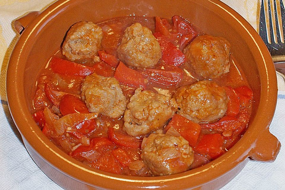 Albondigas - Spanische Hackfleischbällchen