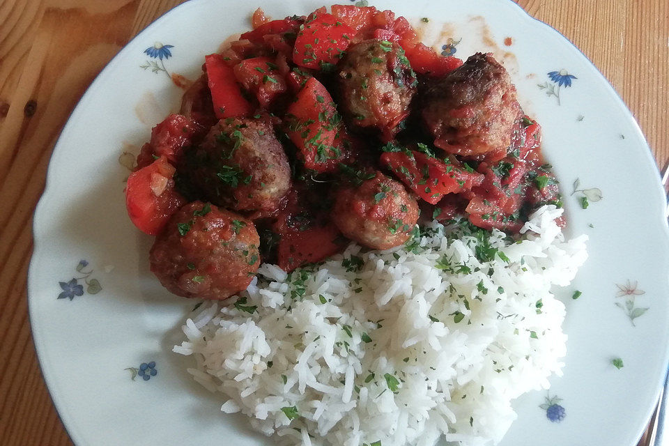 Albondigas - Spanische Hackfleischbällchen