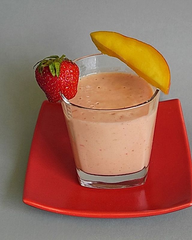 Mango - Erdbeer - Shake